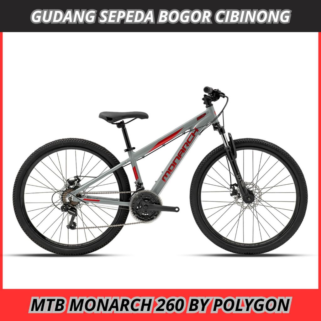 Sepeda Gunung MTB 26  260/260 S Monarch By Polygon