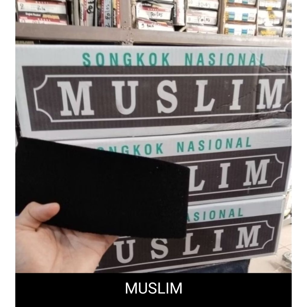 SONGKOK NASIONAL MUSLIM & PECI HITAM MUSLIM
