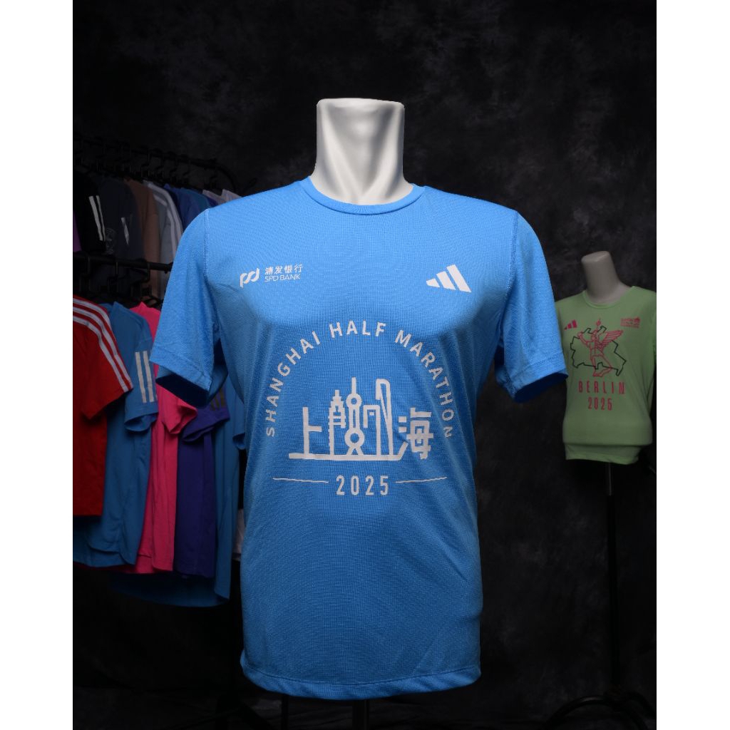 (second) Jersey lari Adidas Shanghai Half Marathon 2025