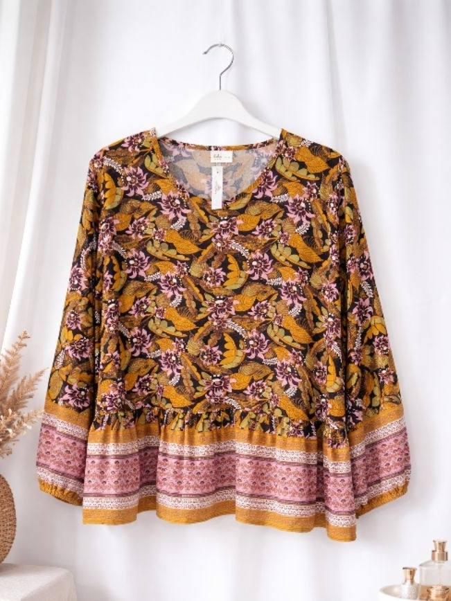 Blouse wanita muslimah,Atasan wanita kekinian, baju atasan rayon motif,baju atasan korean style wani
