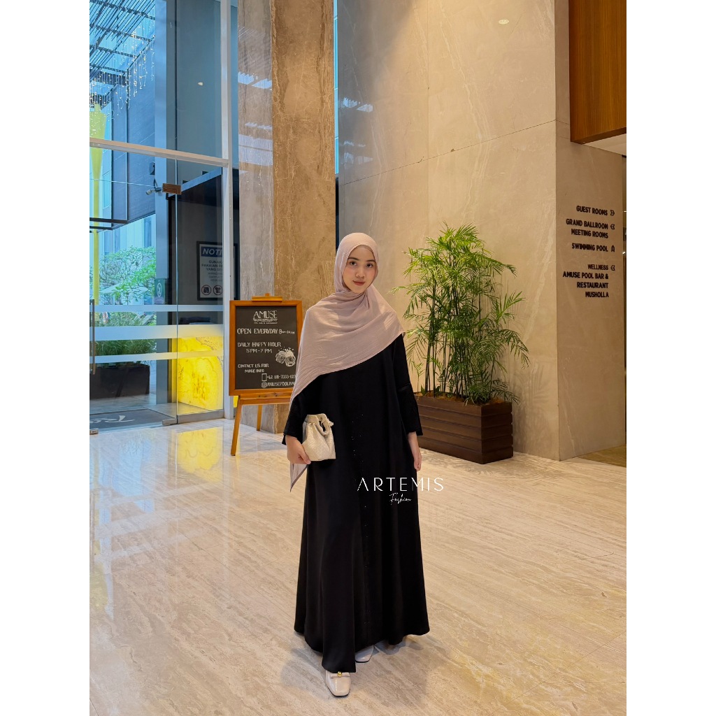 HAMEDA/SAUDIA/AISHA /AZURA/ MECCA ABAYA  artemisindonesia X enara outfit