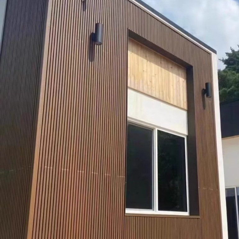 WPC OUTDOOR CLADDING UV | WPC OUTDOOR PAGAR | WALL CLADDING | PER DUS ISI 3 LEMBAR