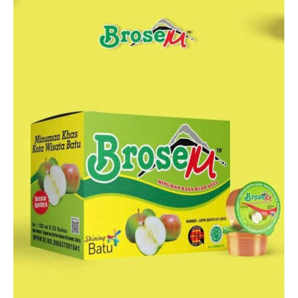 BROSEM MINUMAN SARI APEL BATU MALANG