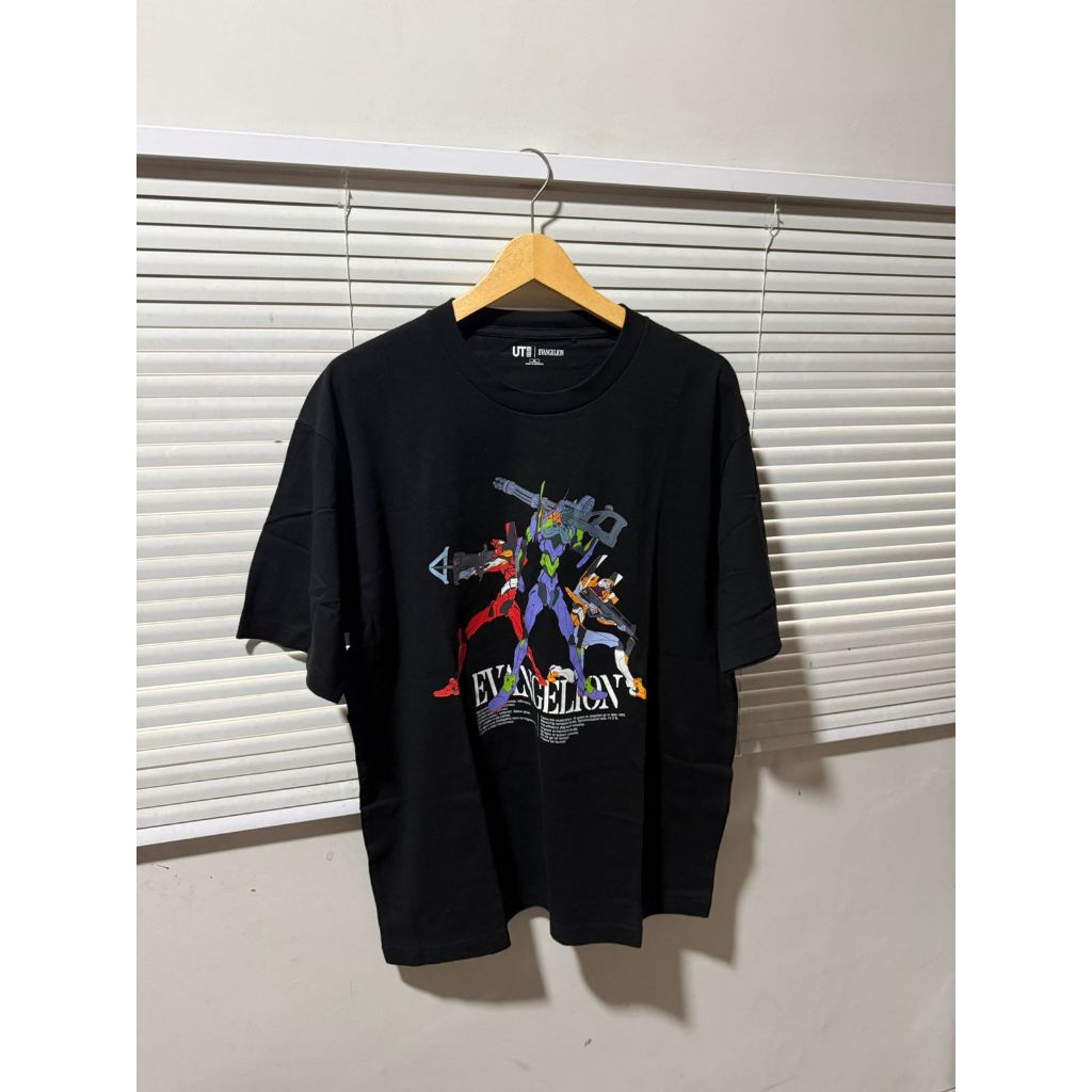 Preloved Evangelion Uniqlo XL