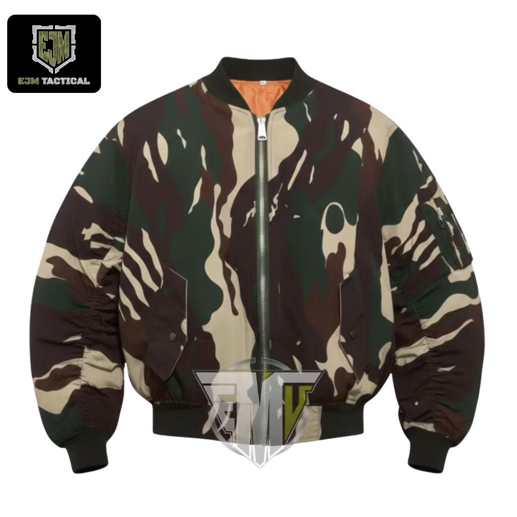 Jaket Bomber Loreng Kopassus