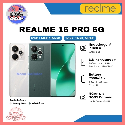HP REALME 15 PRO 5G 12/512GB, 15 PRO 5G 12/256GB, 13 PRO+ 5G 12/512GB & 13 PRO 5G 12/256GB (BNIB)