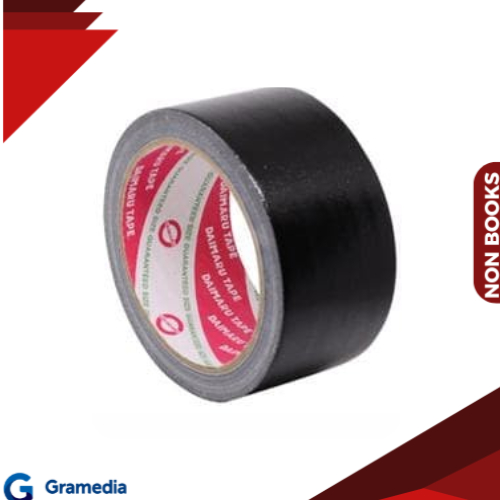Gramedia Medan - DAIMARU CLOTH TAPE 48MMX12 BLACK
