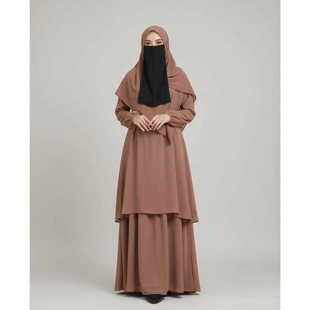 MALAYA DRESS MUSLIMAH BY NANAD HIJAB/ARUNA OUTFIT