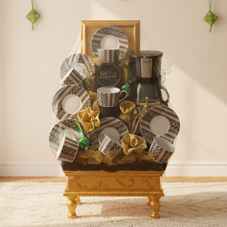 Parcel Lebaran / Parcel Tea Set + Coffee Maker (Premium)
