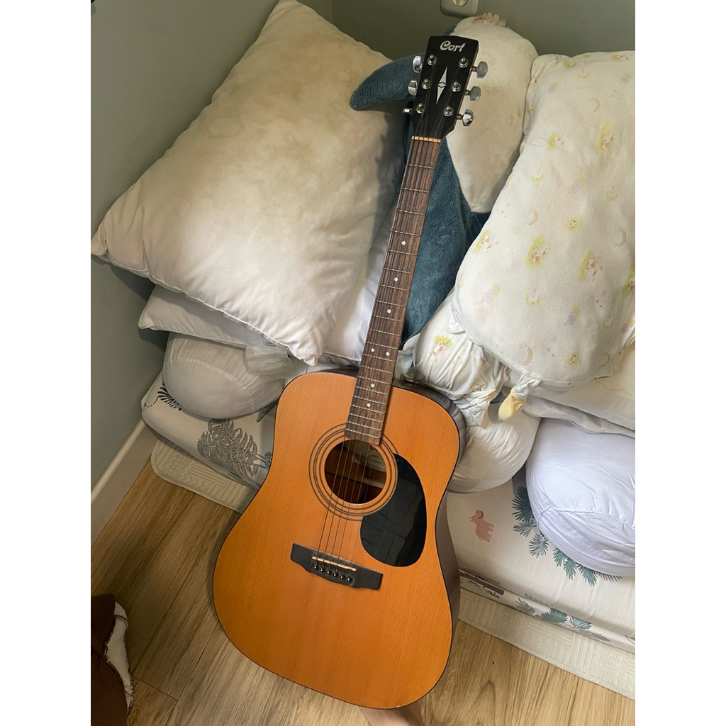 Gitar akustik elektrik Cort AD810E NS