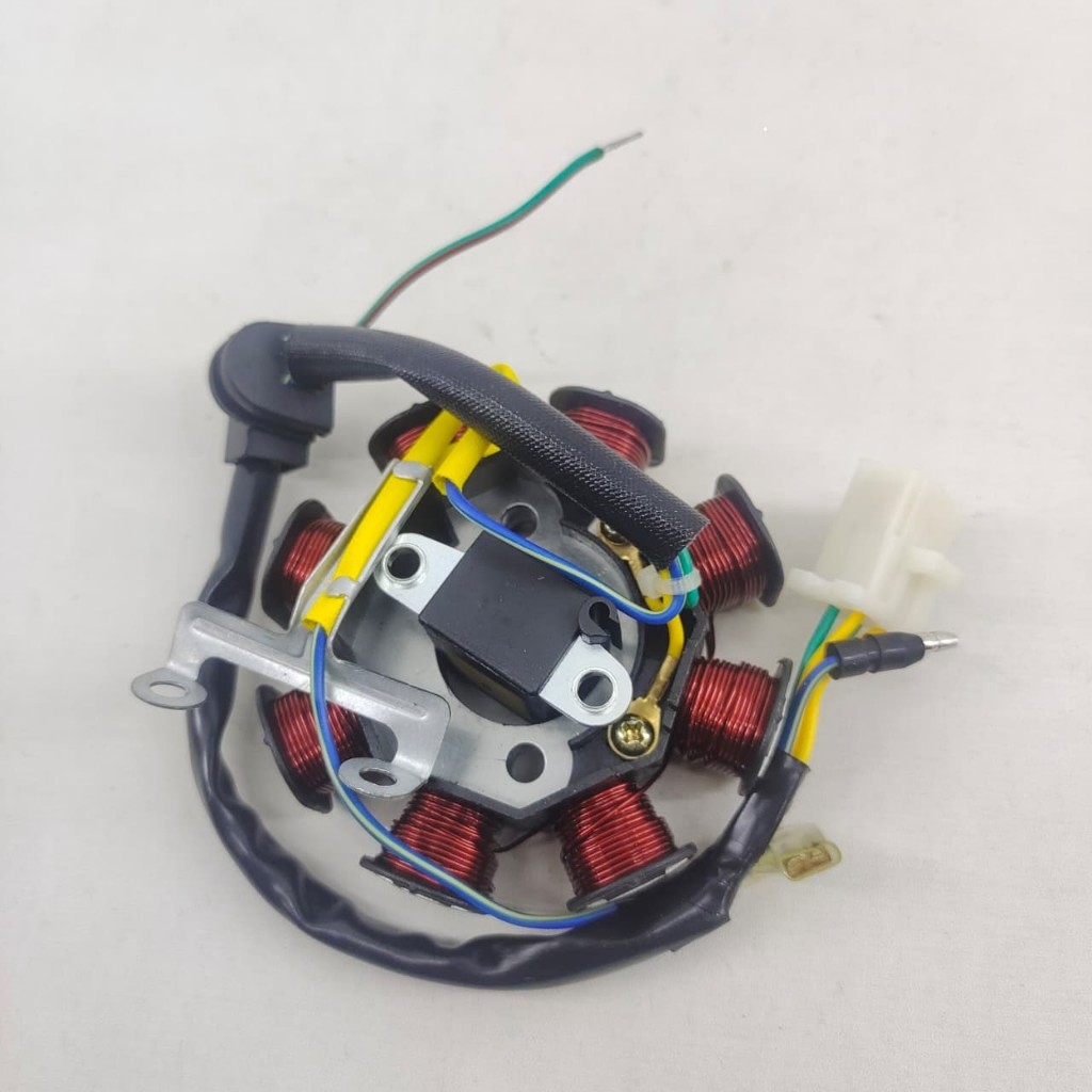 COD Spull Spul Spool Spol Assy Komplit + Fulser Pulser Honda Megapro Mega Pro New Primus Hiu Origina