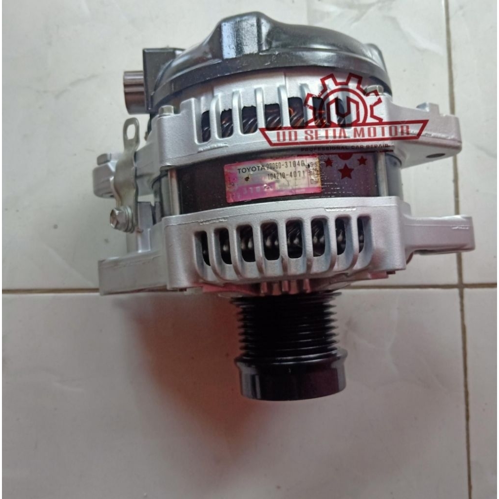 dinamo ampere amper alternator Alphard vallfire vellfire 3.5 3500 3500cc V6 v6