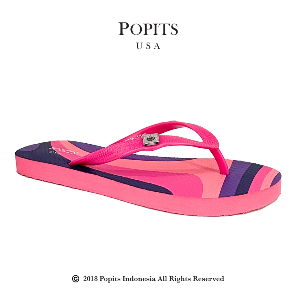 POPITS-CLASSIC FLAT MISSY-SANDAL WANITA NYAMAN & ELEGAN-POPITS ORIGINAL-POPITS BALI