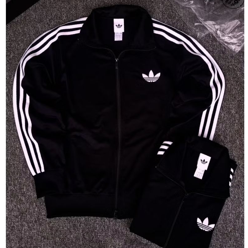 Adidas Fire Bird Loose Double Zipper Tracktop 3 Stripes White KD7983