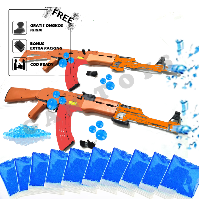 Replika Mainan AK47 AK74 Permainan Outdoor