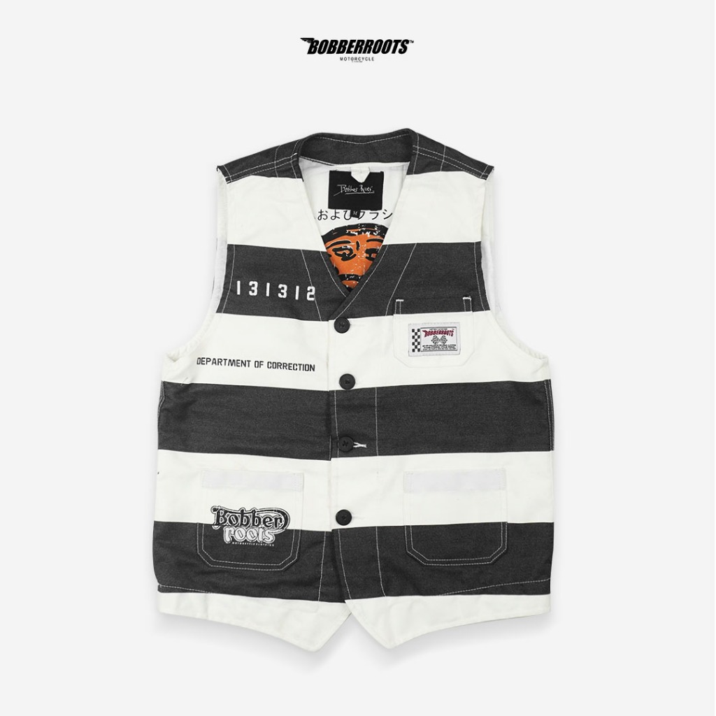 BobberRoots Vest Prisoner Inmate Series Touring