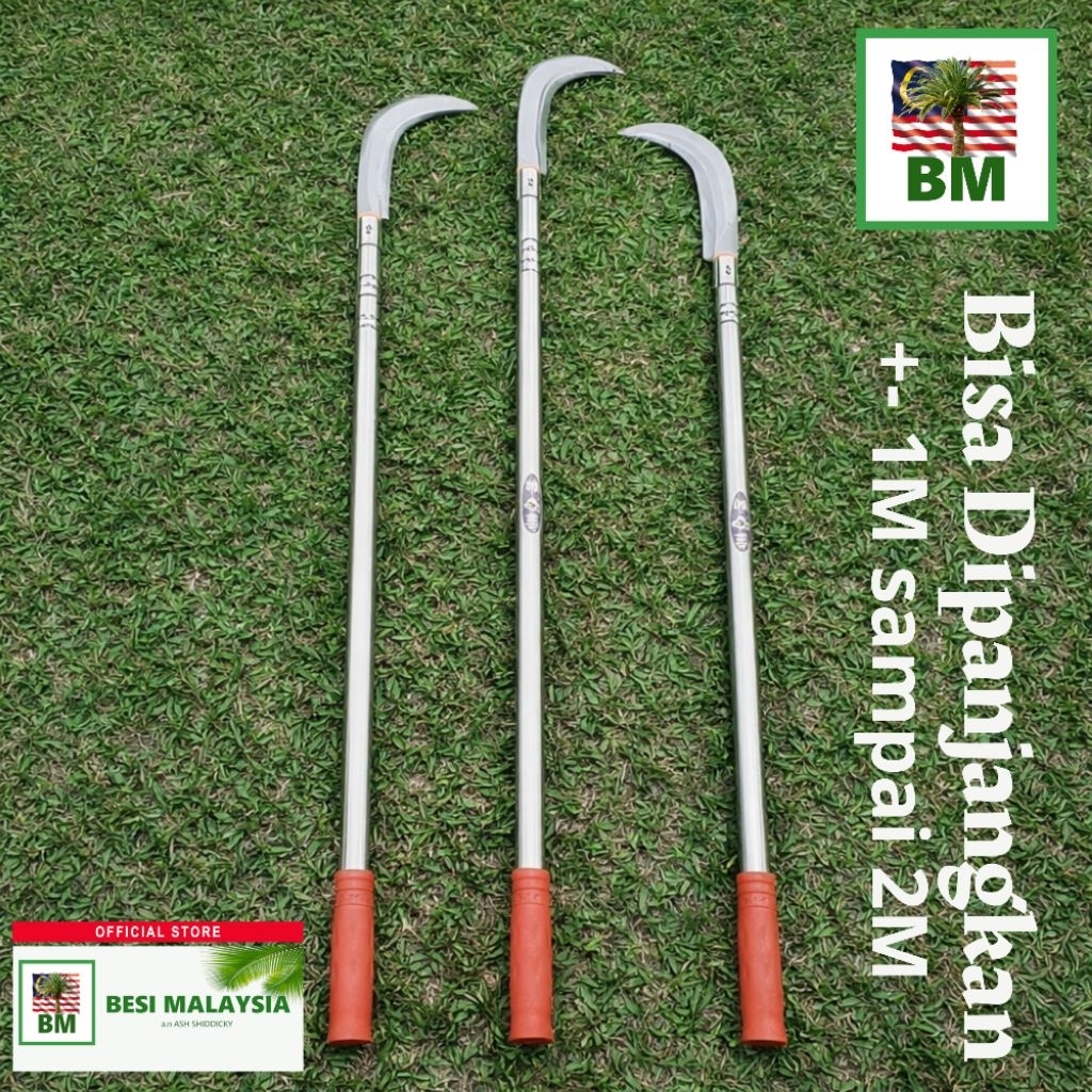 Sabit serbaguna Multifungsi bahan baja karbon anti karat untuk Dompet sawit atau alat Panen Buah man