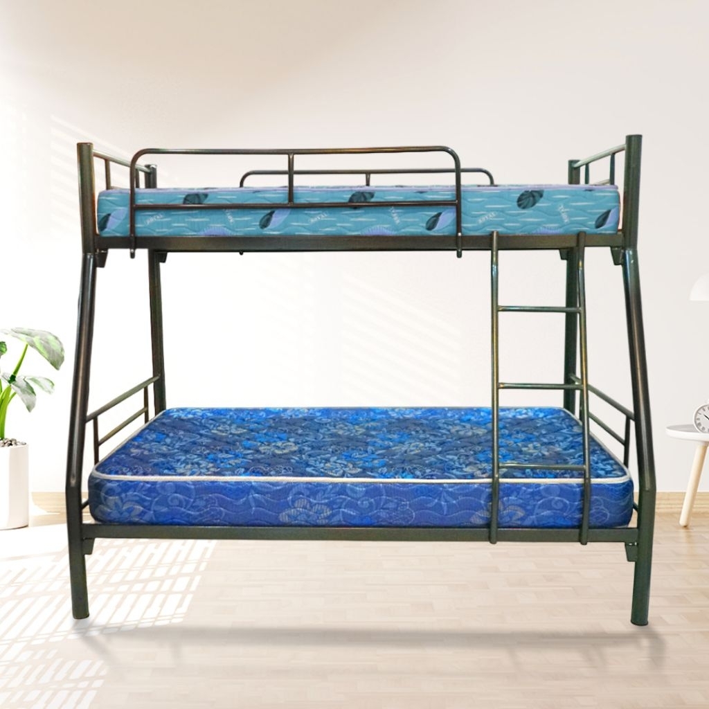 Ranjang besi susun 2 tingkat kokoh