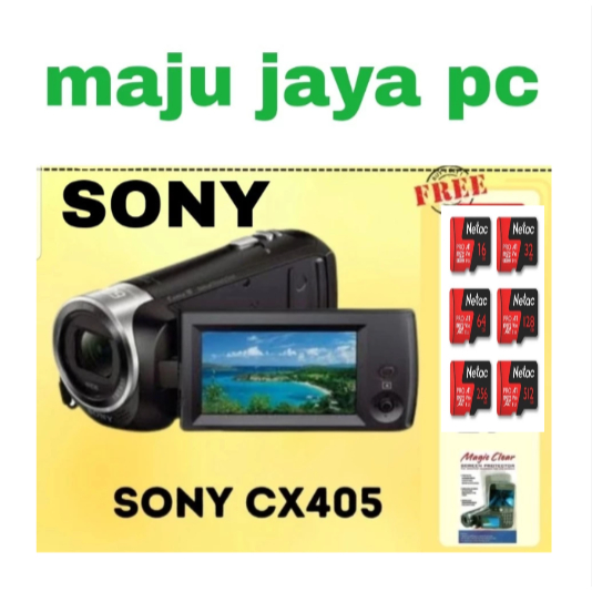 HANDYCAM SONY CX405 / SONY HANDYCAM CX405 BARU GARANSI DISTRIBUTOR