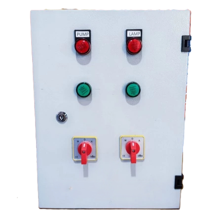 Panel timer pompa dan lampu kolam renang auto/manual 10A