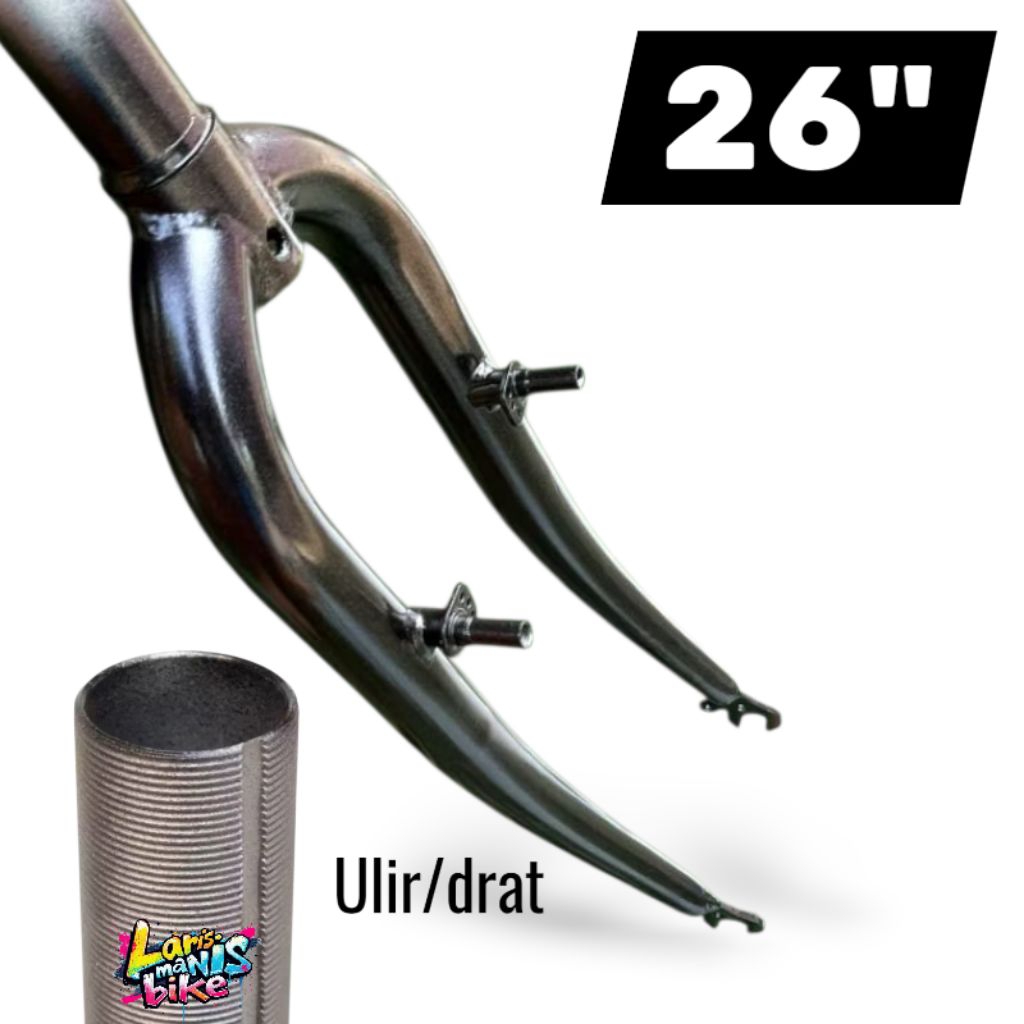 garpu sepeda 26 federal commuter drat 22.2 standart