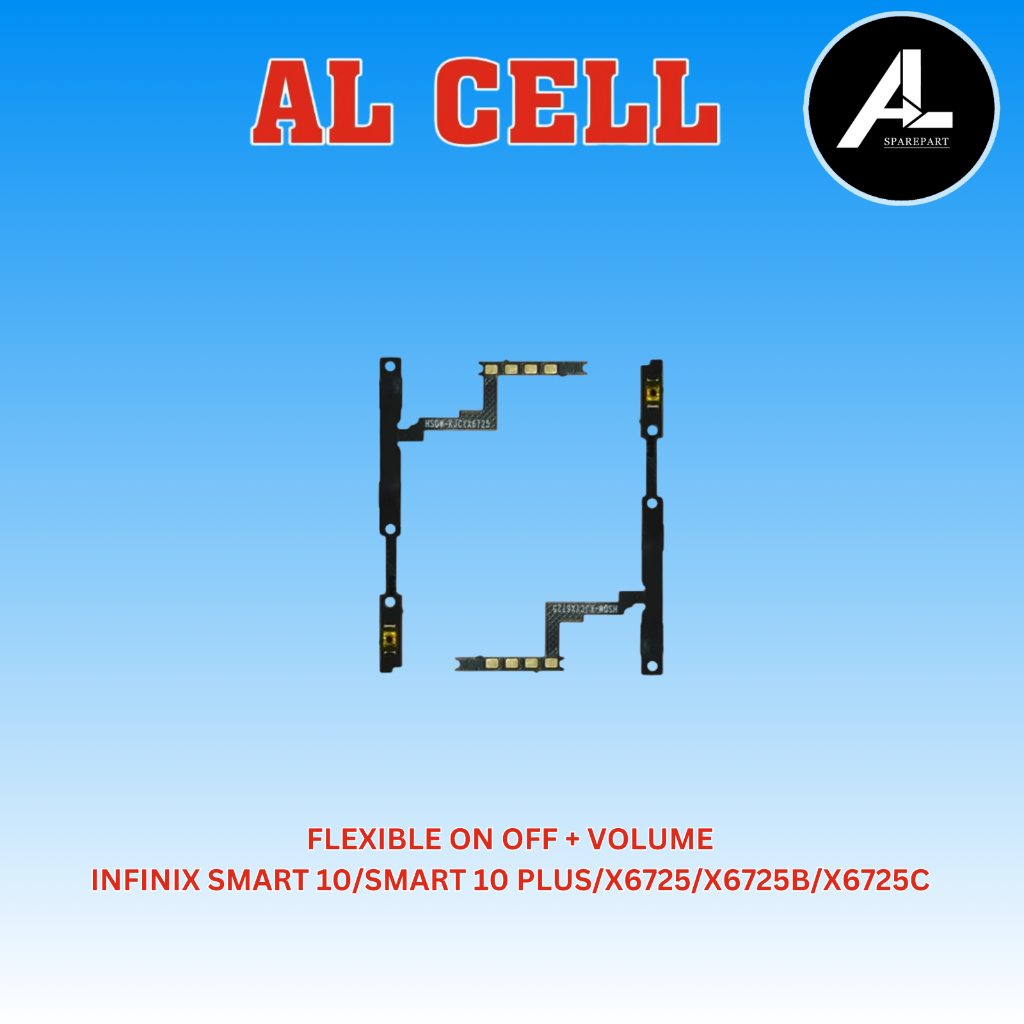 FLEXIBLE ON OFF & VOLUME INFINIX SMART 10/SMART 10 PLUS / X6725/X6725B/X6725C