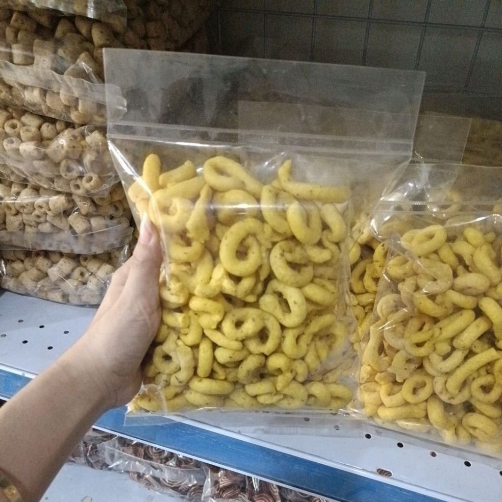 Ready Medan,Snack angka 8/ Alen Alen/ kerak kaling 250 gr