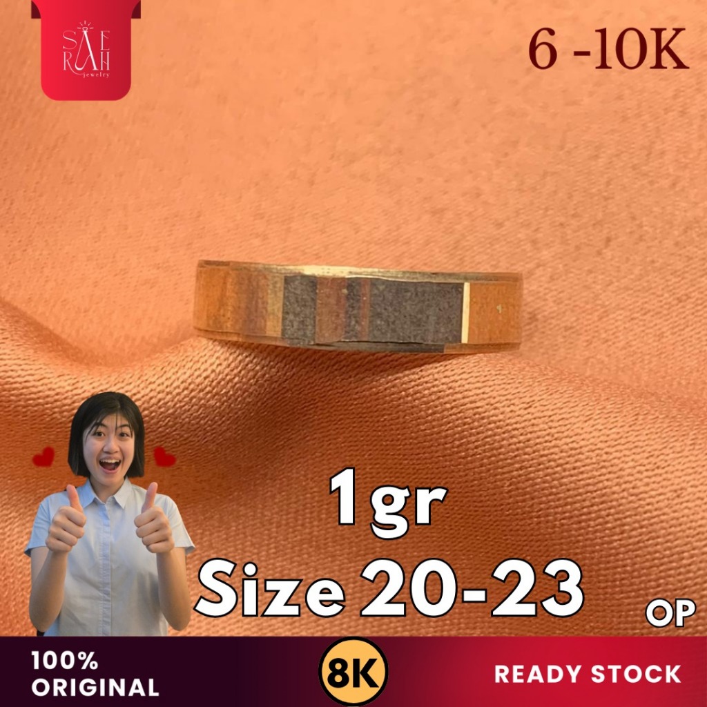 Cincin Emas 8K - Toko Emas Saerah - 1 Gram 94