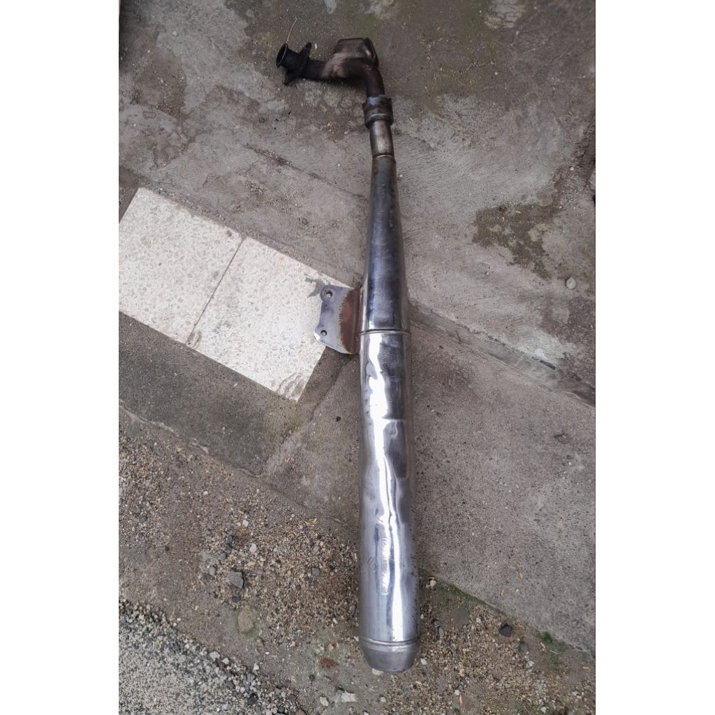 Knalpot bedel suzuki tornado gx original