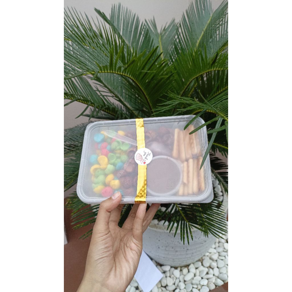 Jajanan jadul Coco crunch mix bistik (biskuit stik)650ml