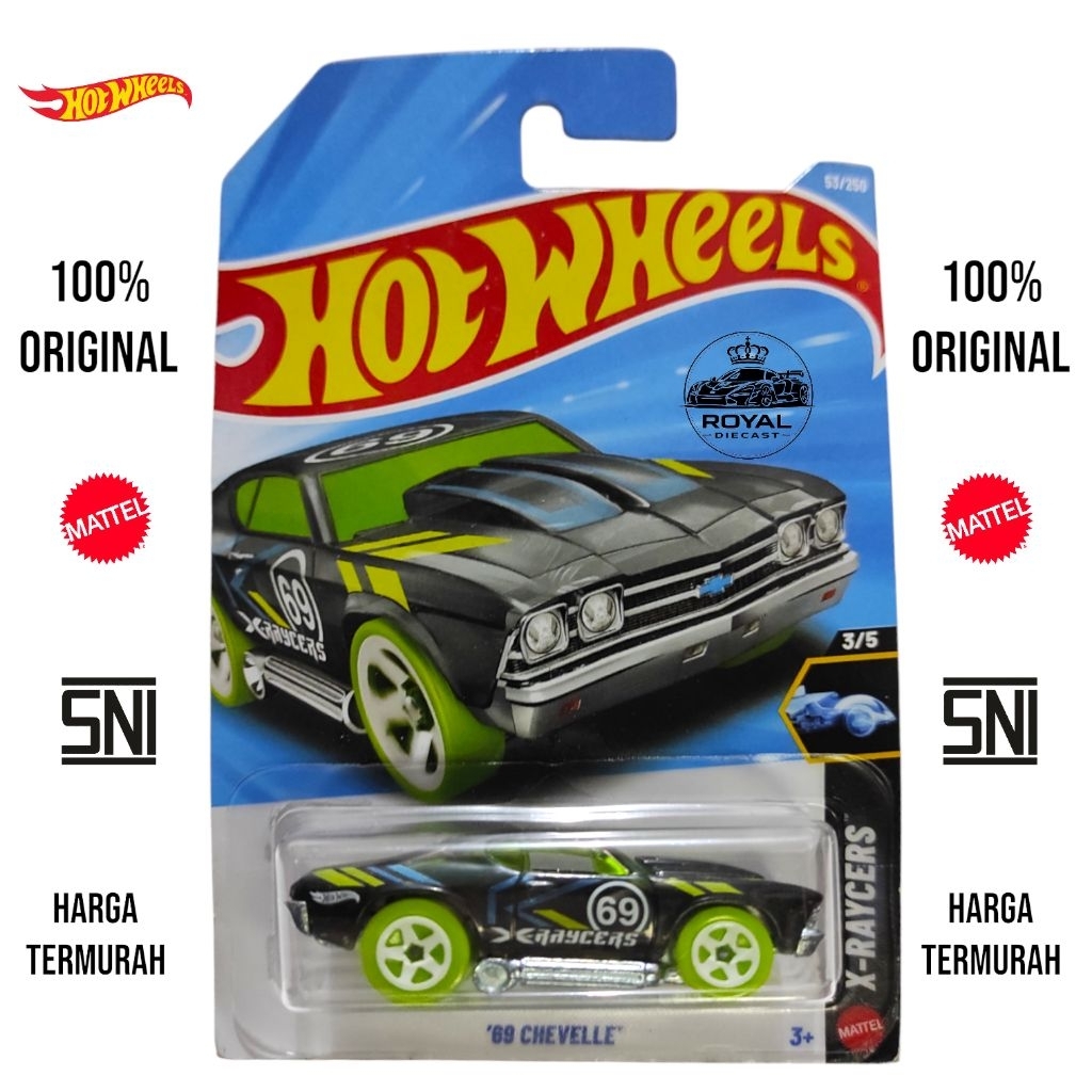 Hot Wheels 69 Chevelle X-raycers