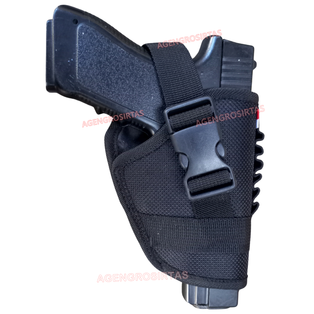 Sarung Pistol Universal / Holster FN Revolver / Sarung Pistol Pinggang