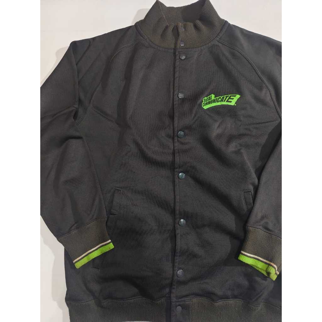 Jaket Varsity Olahraga / Casual / Tracktop brand Total Communicate