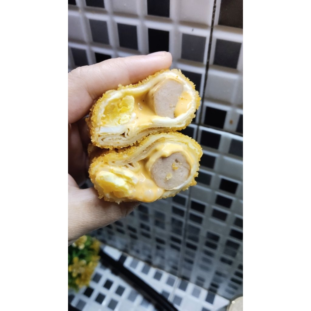 Risoles Mentai Sosis Sapi Keju Telur Frozen