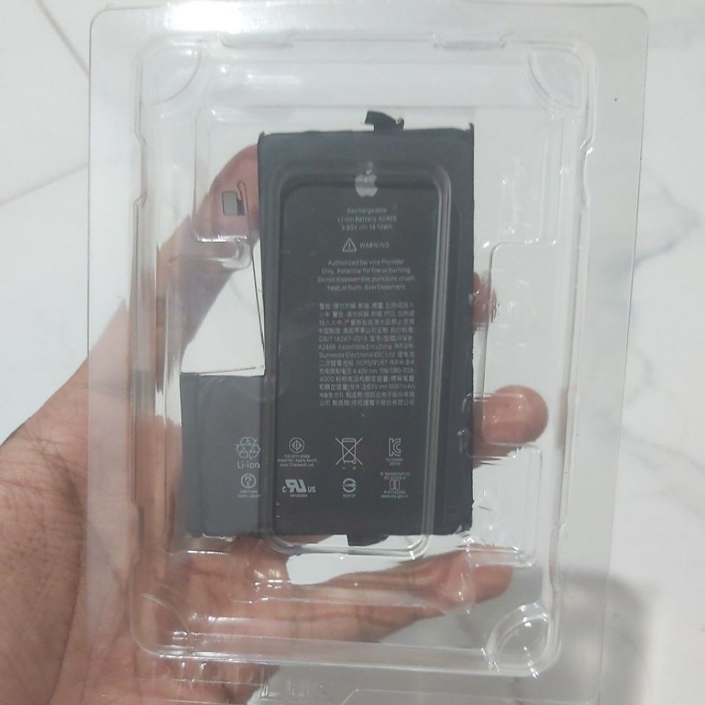 baterai bekas iphone 12 promax hb 79% original copotan iphone 12 promax