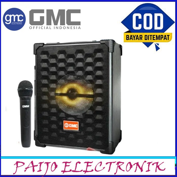 Speaker portable gmc 883B free mic 1werless