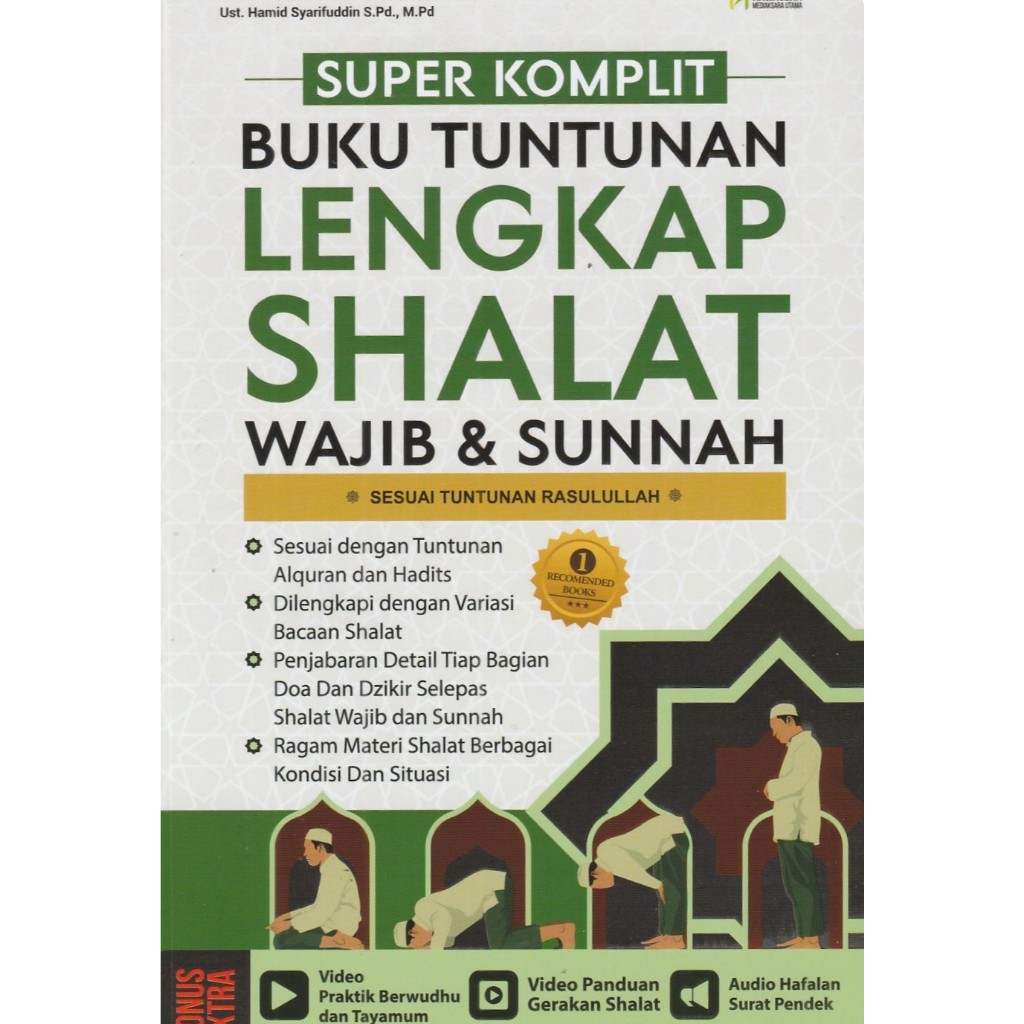 SUPER KOMPLIT BUKU TUNTUNAN LENGKAP SHOLAT WAJIB DAN SUNAH