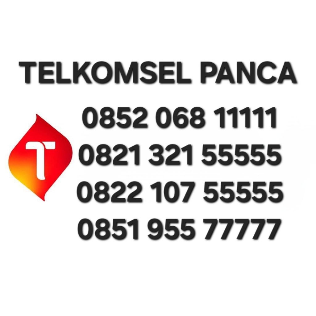 NOMOR CANTIK TELKOMSEL SIMPATI 4G SERI PANCA 55555 66666 77777 RAPIH MURAH - 0812 XXX 77777