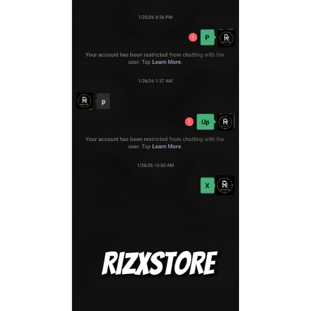 Jasa pembukaan ban pada akun wechat