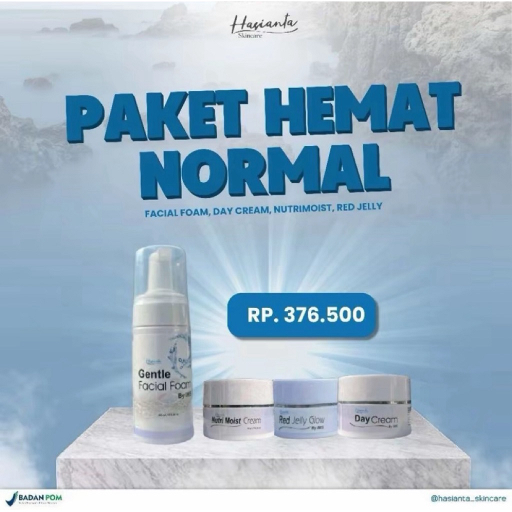HASIANTA SKINCARE PAKET HEMAT NORMAL