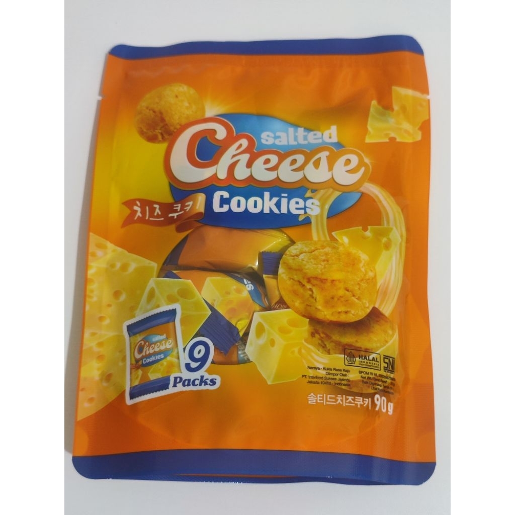 Salted Cheese Cookies 9 Packs (90g) | Naraya Salt Cheese Cookies