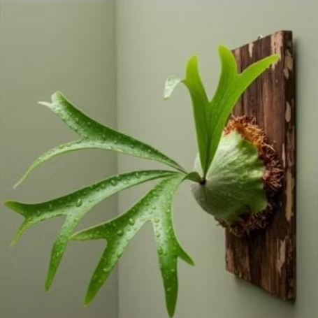 Tanaman Hias Platycerium Tanduk Rusa Willinckli Penghias Dinding