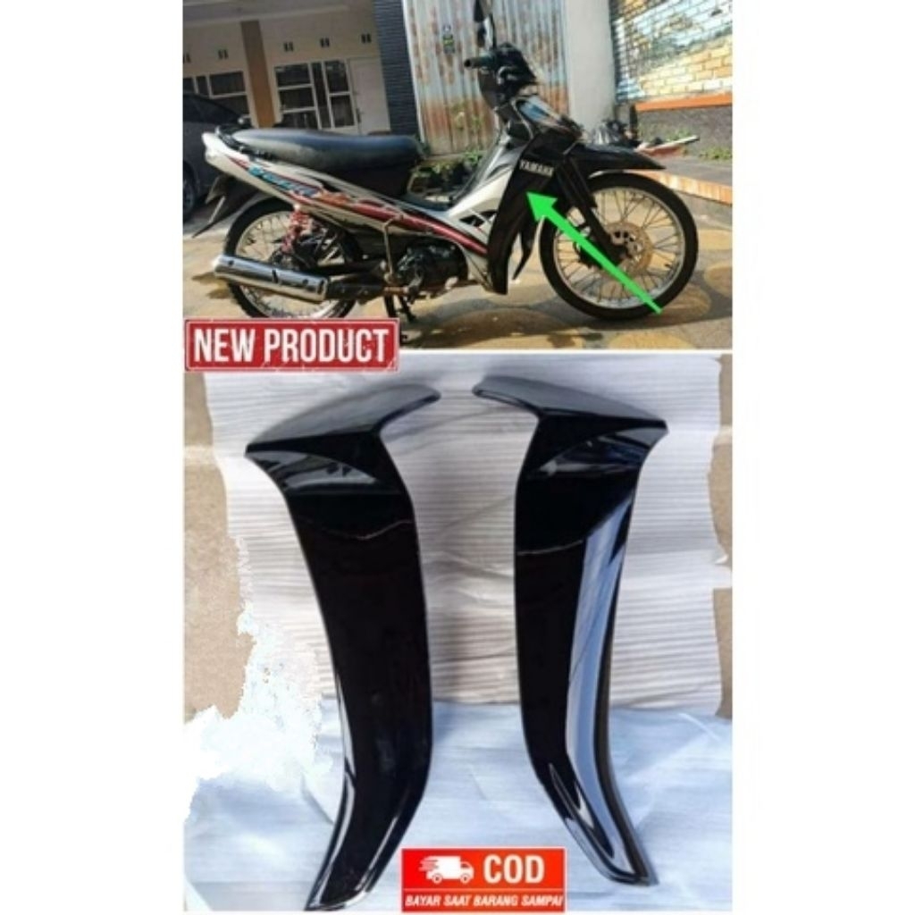 sayap luar vega r new/ dek body samping depan vega r new