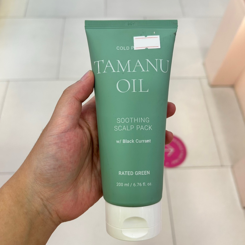 [CLEARANCE SALE] ED 07/2026 RATED GREEN Tamanu Oil Soothing Scalp Pack 200ml