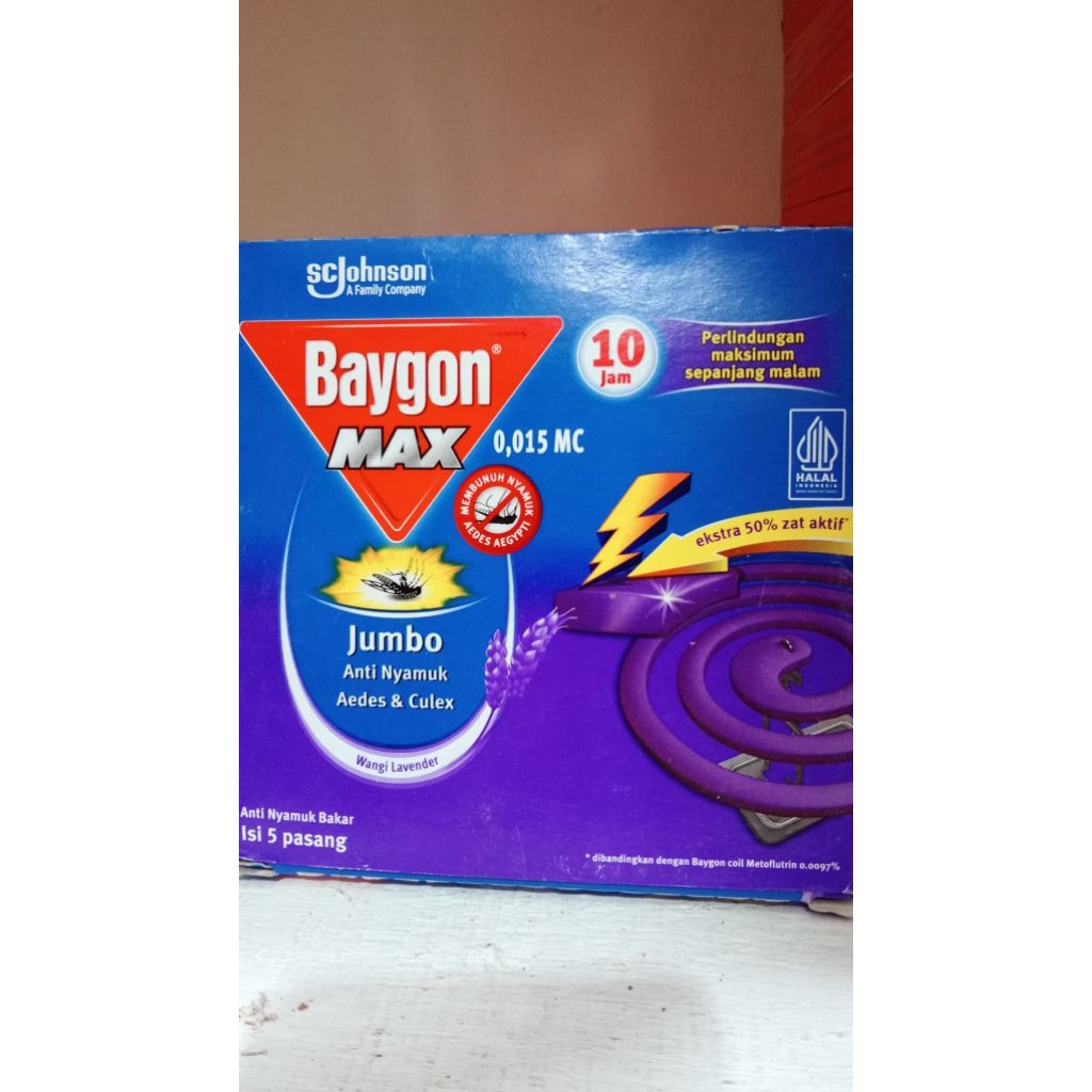 BAYGON MAX BAKAR LAVENDER