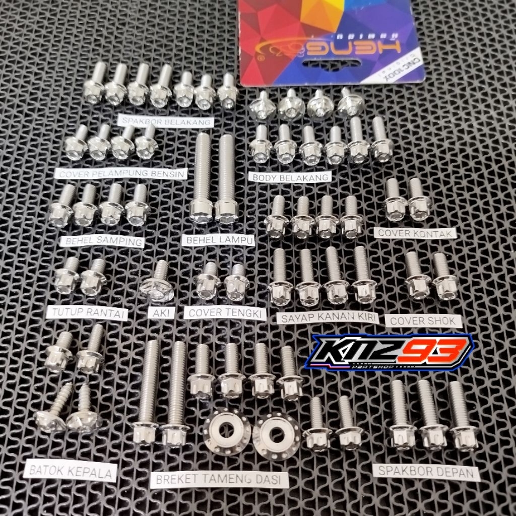 BAUT FULL BODY F1ZR FIZ R F1 MODEL GS1 PROBOLT STAINLESS HENG ORIGINAL THAILAND