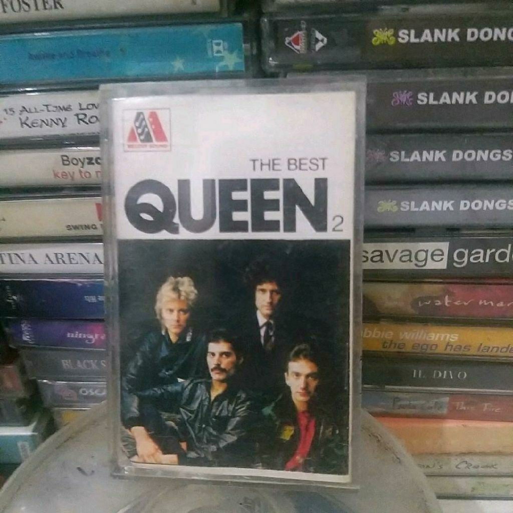 kaset pita the best queen 2 melody sound record