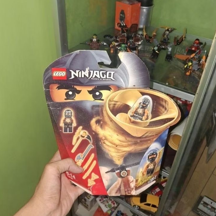 Lego Ninjago Cole Airjitsu Lego Ninjago Master of Spinjitzu Airjitsu Cole