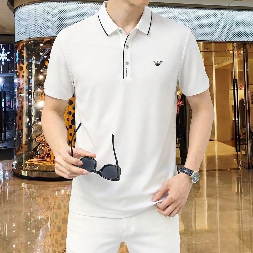 Baju Polo Murah Kaos Kerah Armani MIRROR