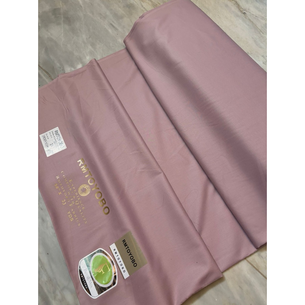 Kain Katun Toyobo Premium Royal Mix By FD Bahan Baju Koko Bisa Untuk Gamis Lembut Adem Warna Soft Ro